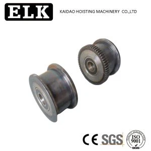 Roue de chariot grue fin